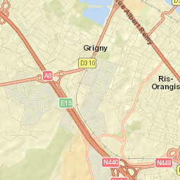 Grigny Street Map