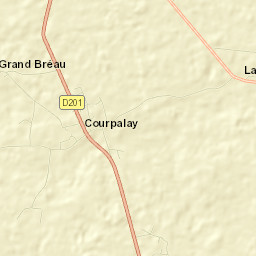 Courpalay Street Map