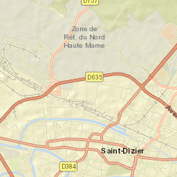 Saint-Dizier Street Map