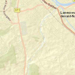 Laneuveville-devant-Nancy Street Map
