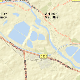 Art-sur-Meurthe Street Map