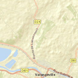 Varangéville Street Map