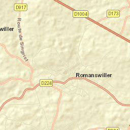 Romanswiller Street Map