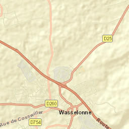 Wasselonne Street Map