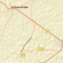 Schnersheim Street Map