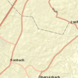 Sasbach Street Map