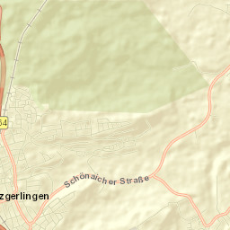 Holzgerlingen Street Map
