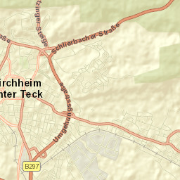 Kirchheim unter Teck Street Map
