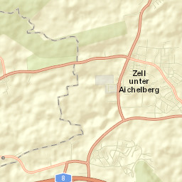 Aichelberg Street Map