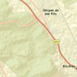 Gingen an der Fils Street Map