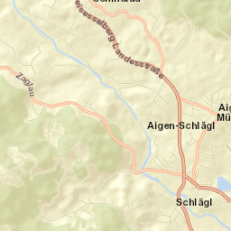 Aigen im Mühlkreis Street Map