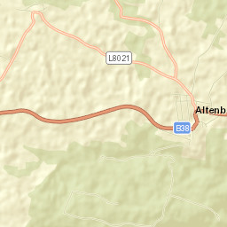 Altenburg Street Map