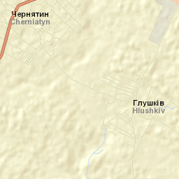 Chernyatyn Street Map