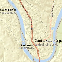 Kostryzhivka Street Map