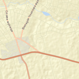 Novoarkhanhel’s’k Street Map