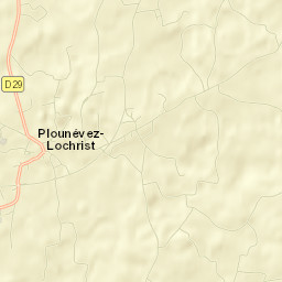 Plounévez-Lochrist Street Map