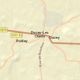 Ducey Street Map