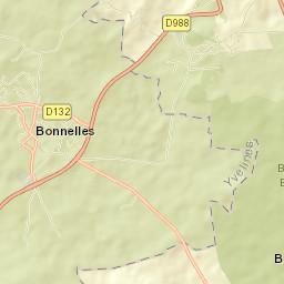 Bonnelles Street Map