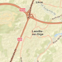 Linas Street Map