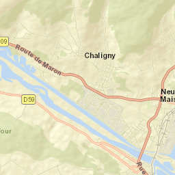 Chaligny Street Map