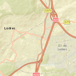 Ludres Street Map