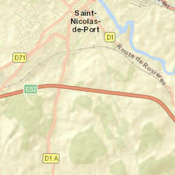 Saint-Nicolas-de-Port Street Map