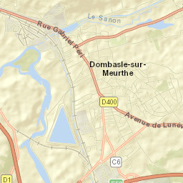 Dombasle-sur-Meurthe Street Map