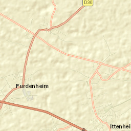 Ittenheim Street Map