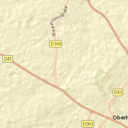Oberhausbergen Street Map