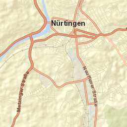 Nürtingen Street Map