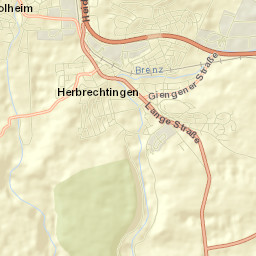 Herbrechtingen Street Map