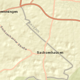 Bachhagel Street Map