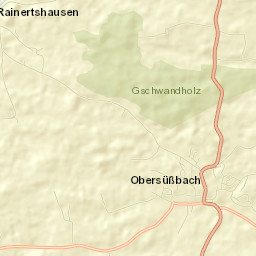 Obersüßbach Street Map