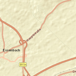 Essenbach Street Map