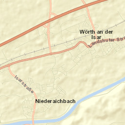 Wörth an der Isar Street Map