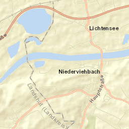 Niederviehbach Street Map