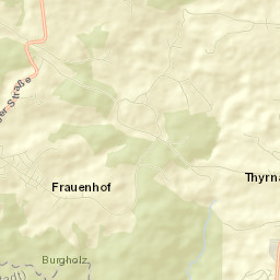 Thyrnau Street Map