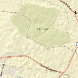 Hausbrunn Street Map