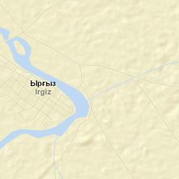 Yrghyz Street Map