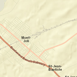 Mont-Joli Street Map