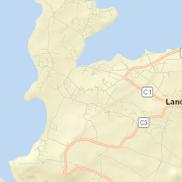 Landéda Street Map