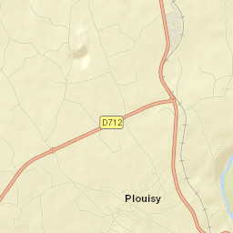 Plouisy Street Map