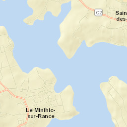 Le Minihic-sur-Rance Street Map