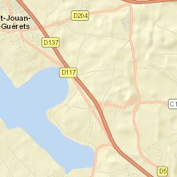 Saint-Jouan-des-Guérets Street Map
