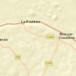 Roz-sur-Couesnon Street Map