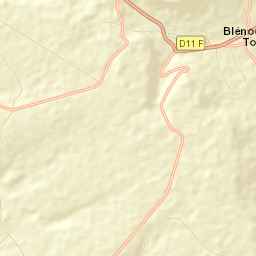 Blénod-lès-Toul Street Map