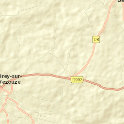 Cirey-sur-Vezouze Street Map