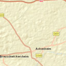 Achenheim Street Map