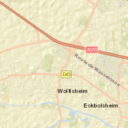 Oberschaeffolsheim Street Map