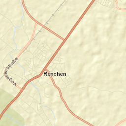 Renchen Street Map